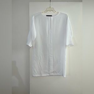 Zara Basic white mini dress large